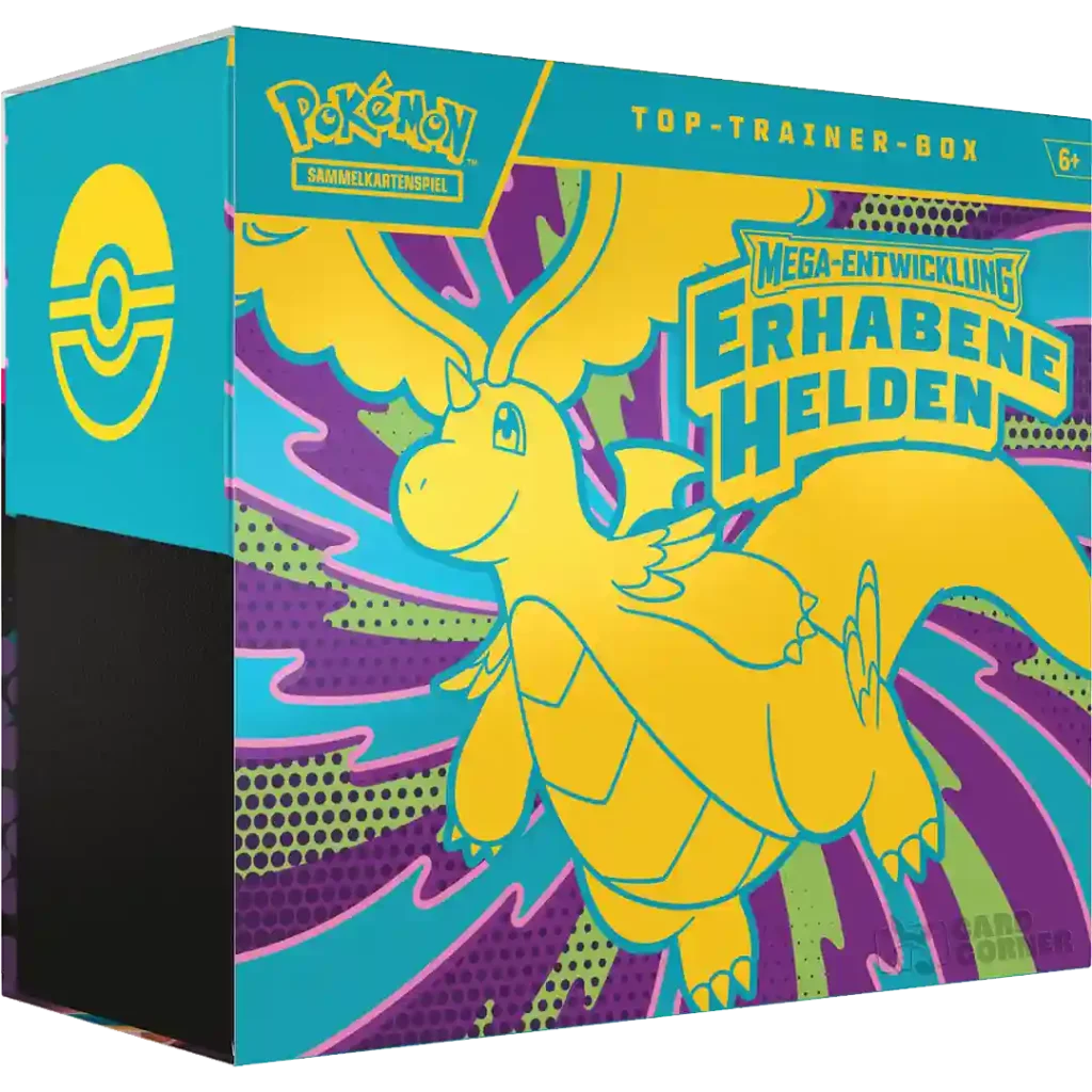 Pokémon - Erhabene Helden - Top Trainer Box - deutsch - Vorbestellung