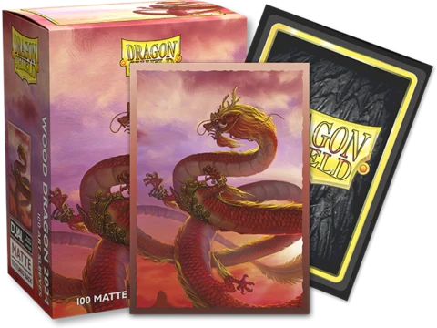 Dragon Shield - Dual Matte Art Sleeves - Year of the Wood Dragon 2024 - Sleeves