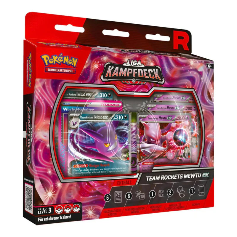 Pokemon - Liga Kampfdeck - Team Rockets Mewtu ex - deutsch
