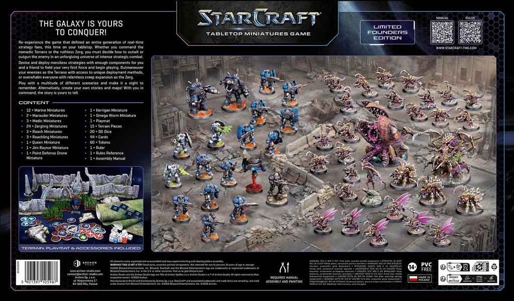 StarCraft® The Miniatures Game - Two Player Starter Set Founders Edition - englisch