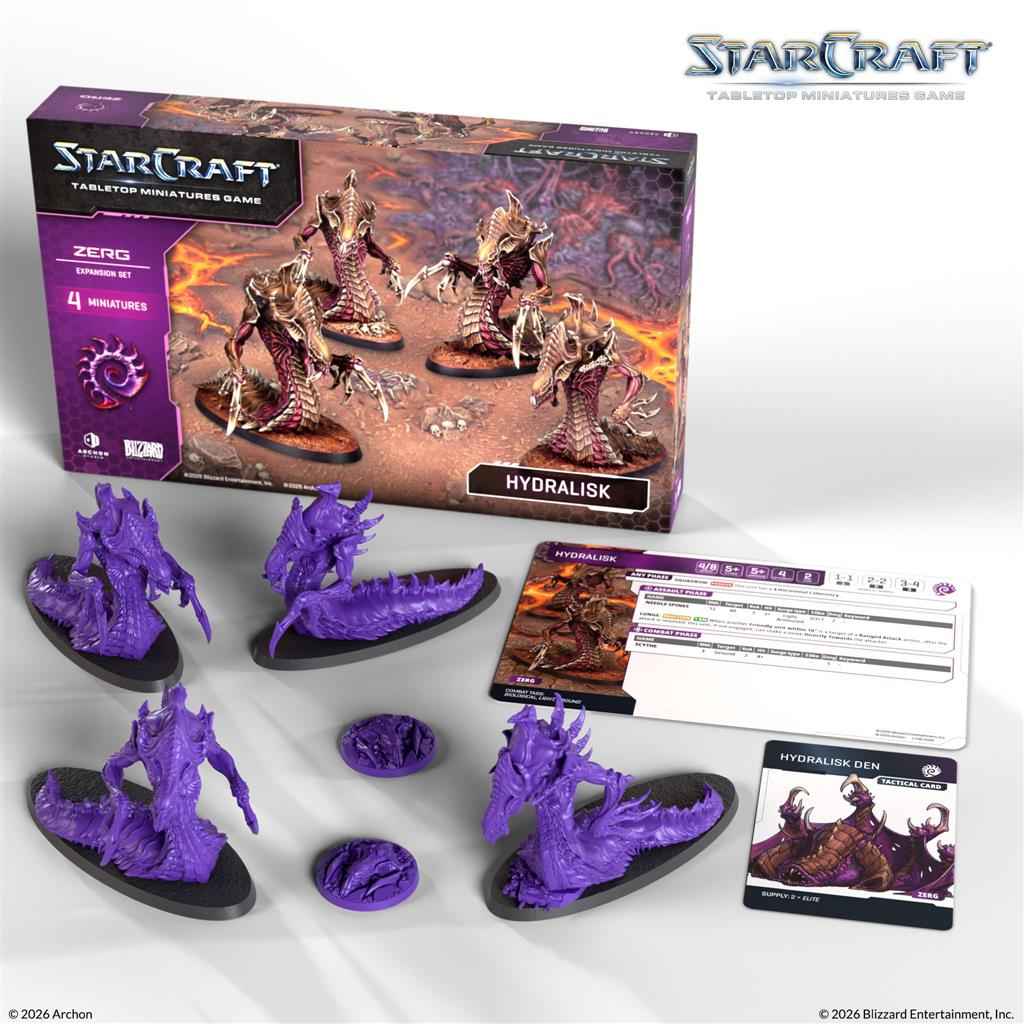 StarCraft® The Miniatures Game - Hydralisk - Zerg - Expansion Set - englisch