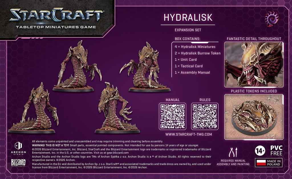 StarCraft® The Miniatures Game - Hydralisk - Zerg - Expansion Set - englisch