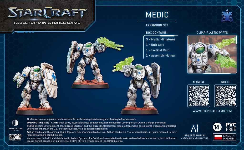 StarCraft® The Miniatures Game - Medic - Terran - Expansion Set -  englisch