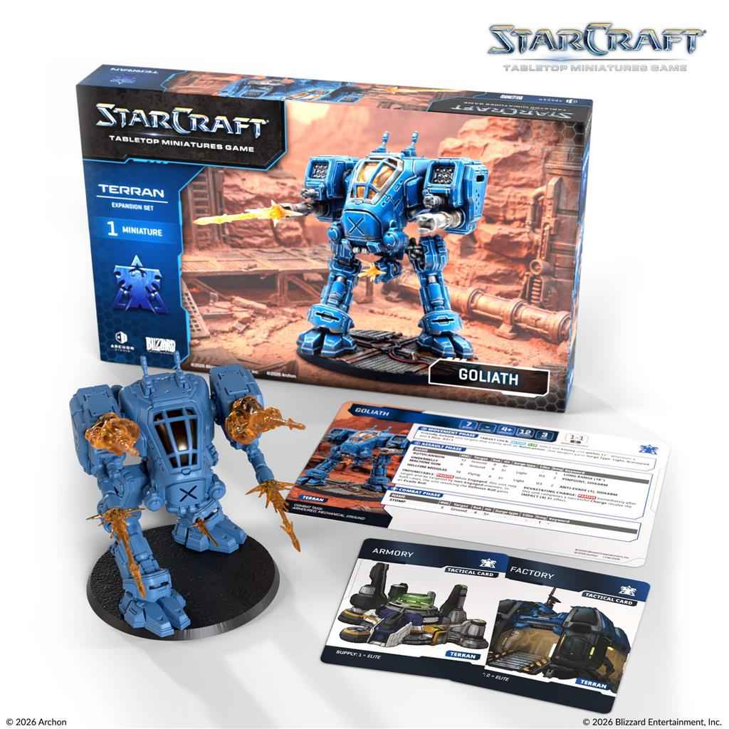 StarCraft® The Miniatures Game - Goliath - Terran - Expansion Set - englisch