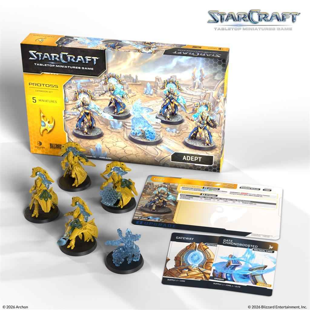 StarCraft® The Miniatures Game - Adept - Protoss - Expansion Set - englisch