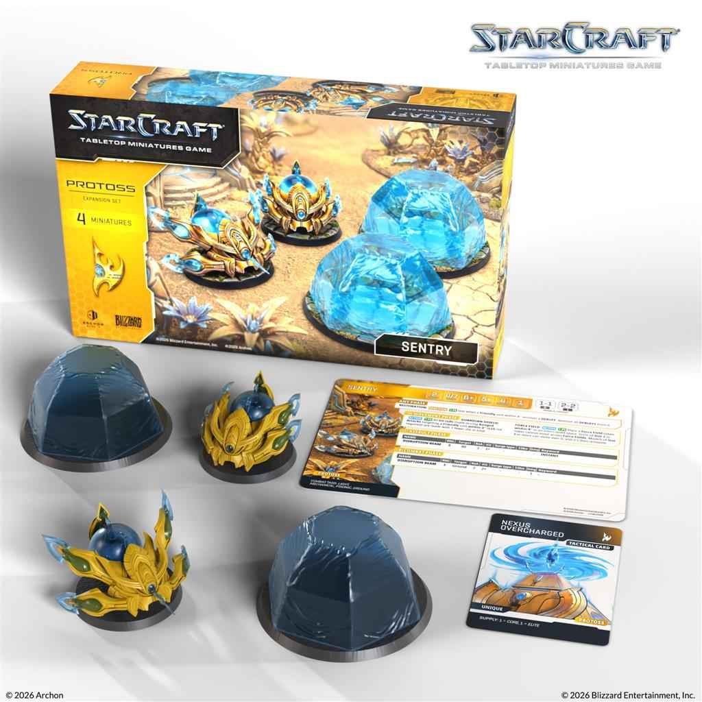 StarCraft® The Miniatures Game - Sentry - Protoss - Expansion Set - englisch