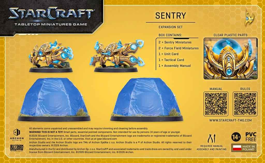 StarCraft® The Miniatures Game - Sentry - Protoss - Expansion Set - englisch