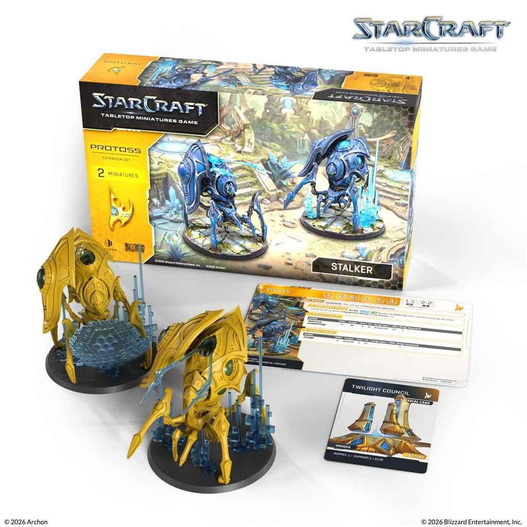 StarCraft® The Miniatures Game - Stalker - Protoss - Expansion Set - englisch