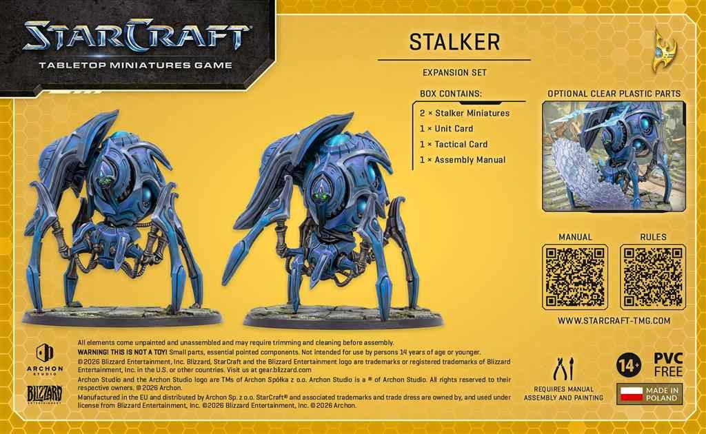 StarCraft® The Miniatures Game - Stalker - Protoss - Expansion Set - englisch