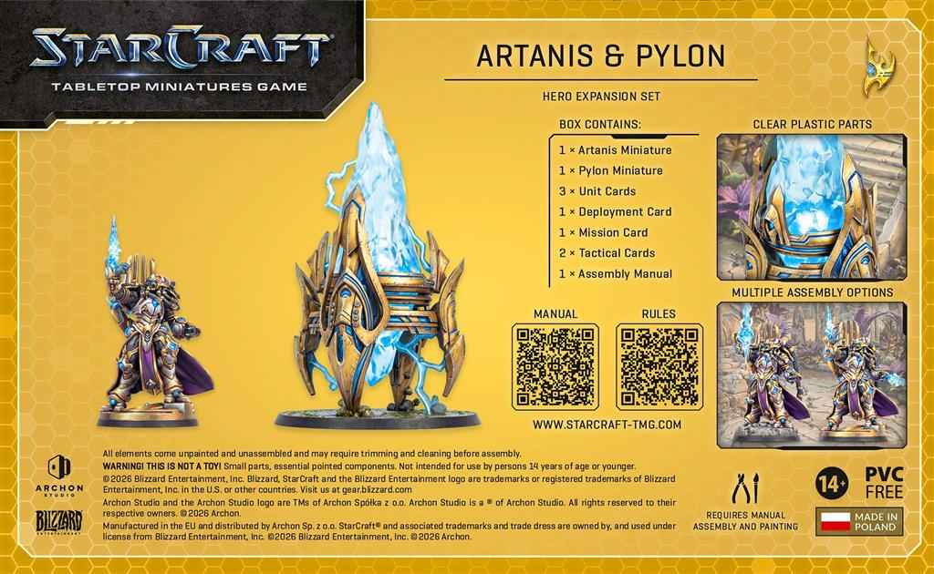 StarCraft® The Miniatures Game - Artanis (Hierarch) - Protoss - Hero Expansion Set - englisch