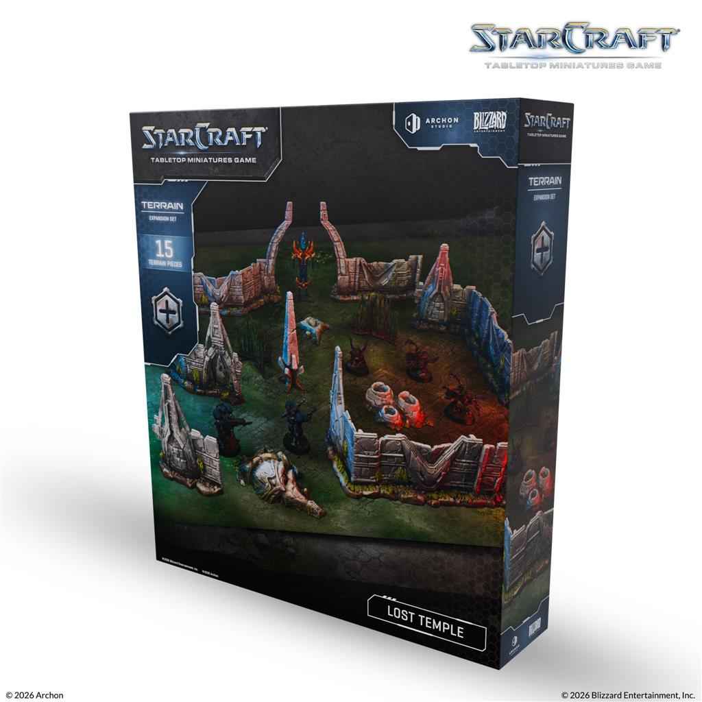 StarCraft® The Miniatures Game - Lost Temple - Terrain Expansion Set - englisch