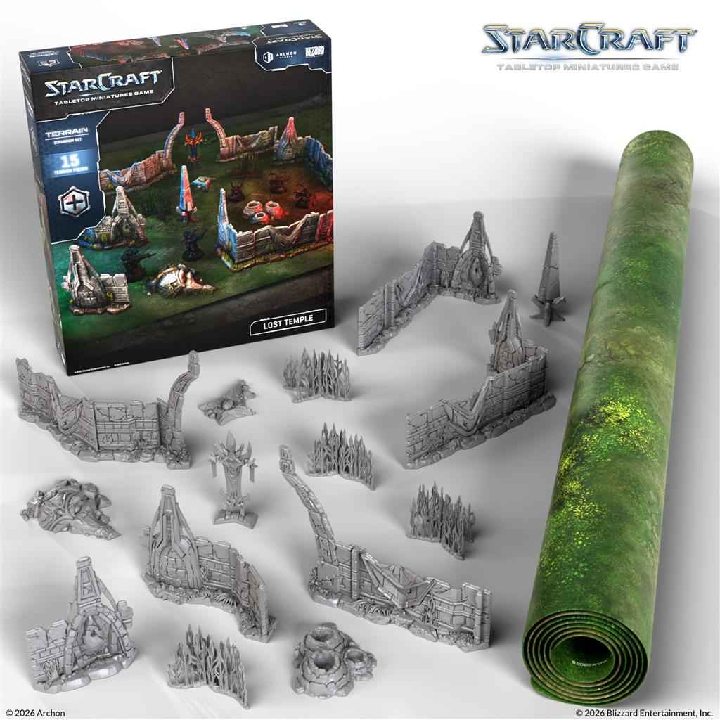 StarCraft® The Miniatures Game - Lost Temple - Terrain Expansion Set - englisch