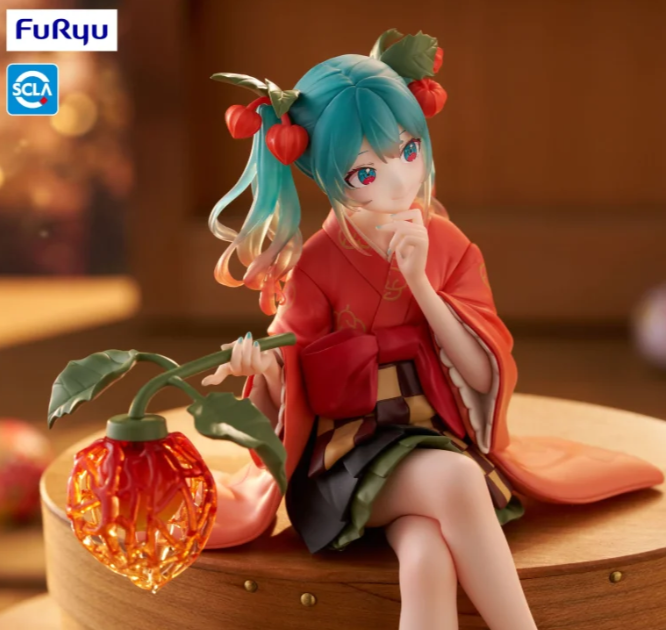 Hatsune Miku - Noodle Stopper PVC Statue Flower Fairy Winter Cherry 15 cm