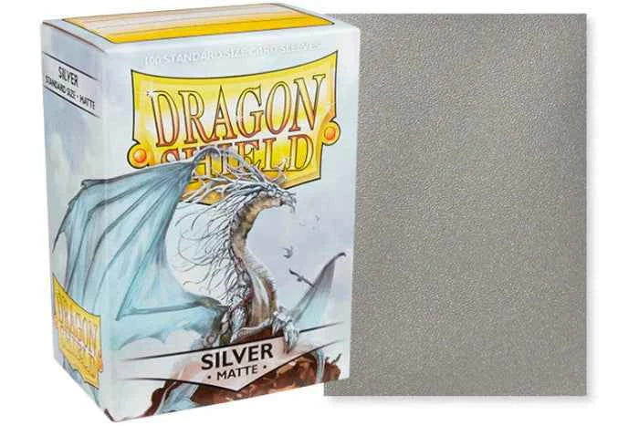 Dragon Shield - Matte - Silver - Sleeves