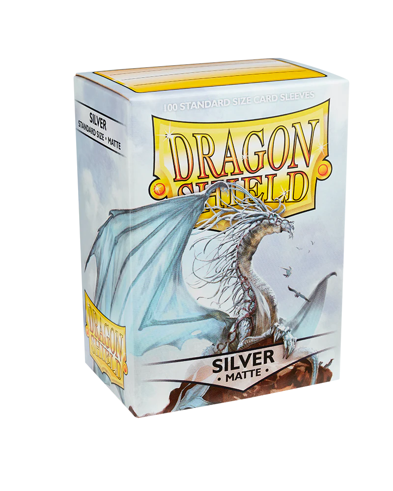 Dragon Shield - Matte - Silver - Sleeves