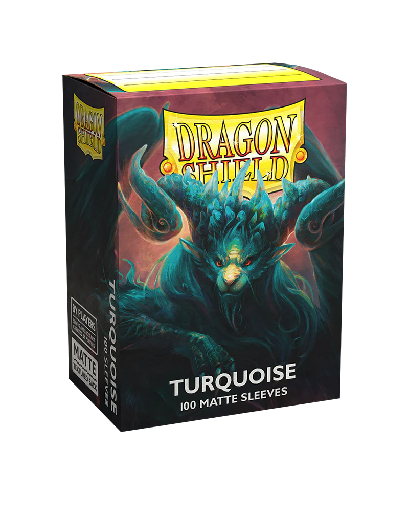 Dragon Shield - Matte - Turquoise - Sleeves