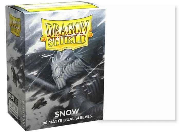 Dragon Shield - Matte Dual - Snow - Sleeves