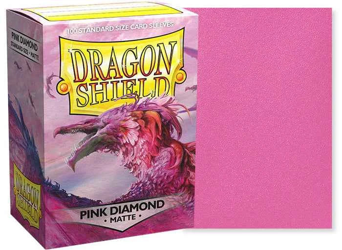 Dragon Shield - Matte - Pink Diamond - Sleeves