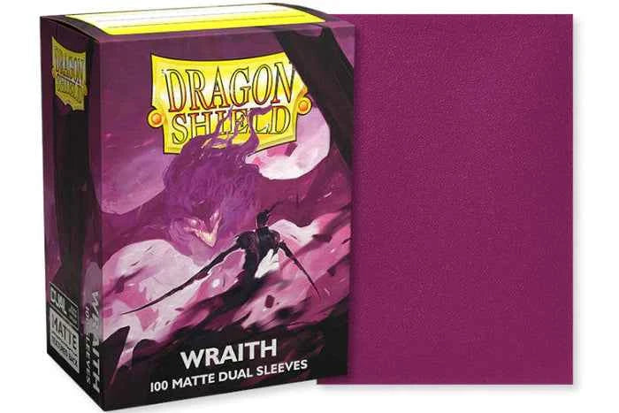 Dragon Shield - Standard 100 Matte Dual Sleeves - Wraith - Sleeves