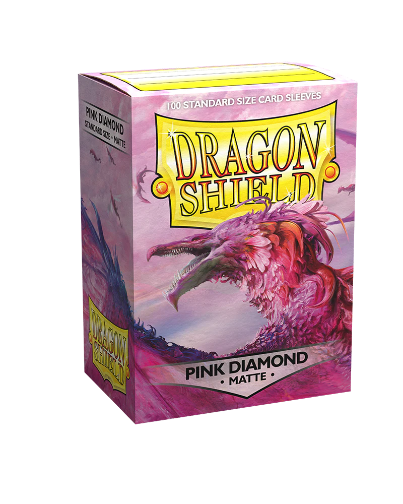 Dragon Shield - Matte - Pink Diamond - Sleeves