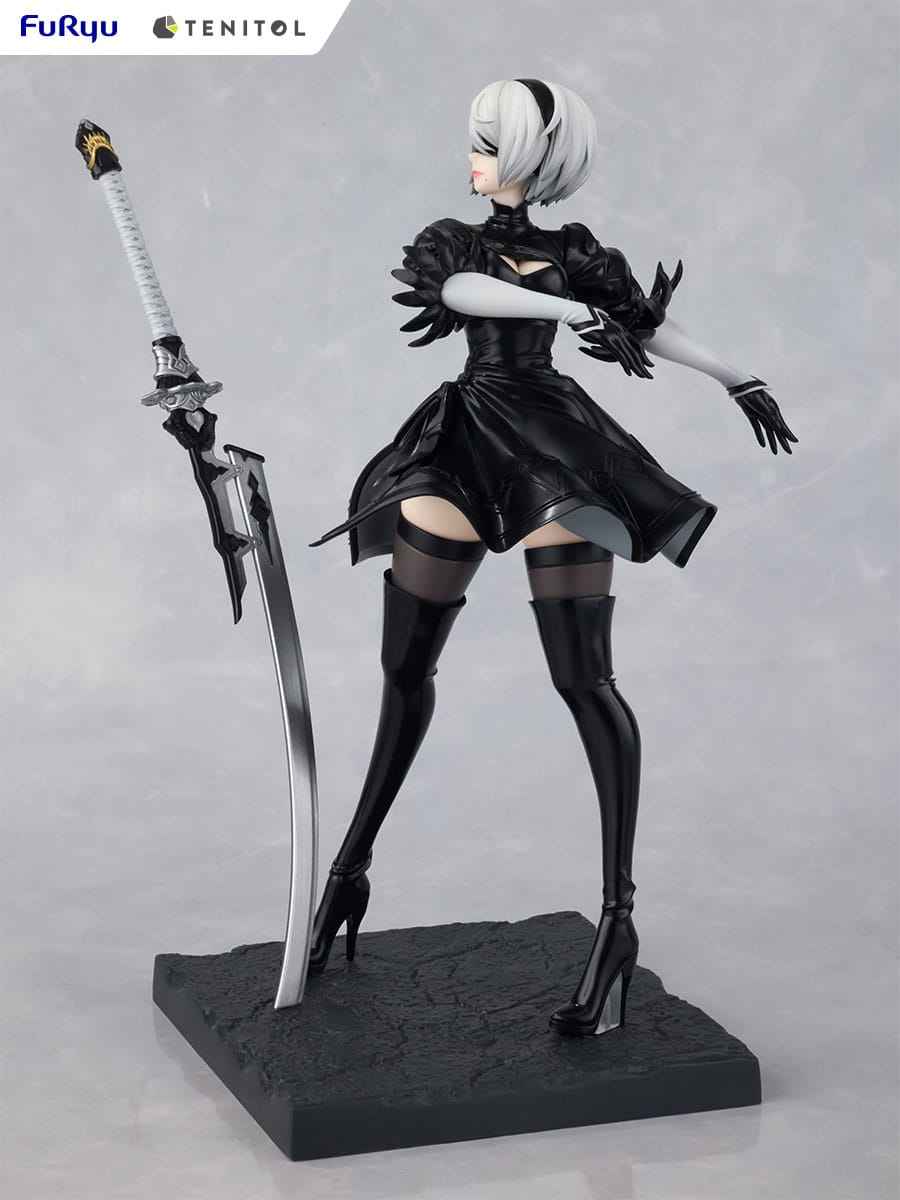 NieR:Automata - Tenitol PVC Statue 2B Ver1.1a 22 cm