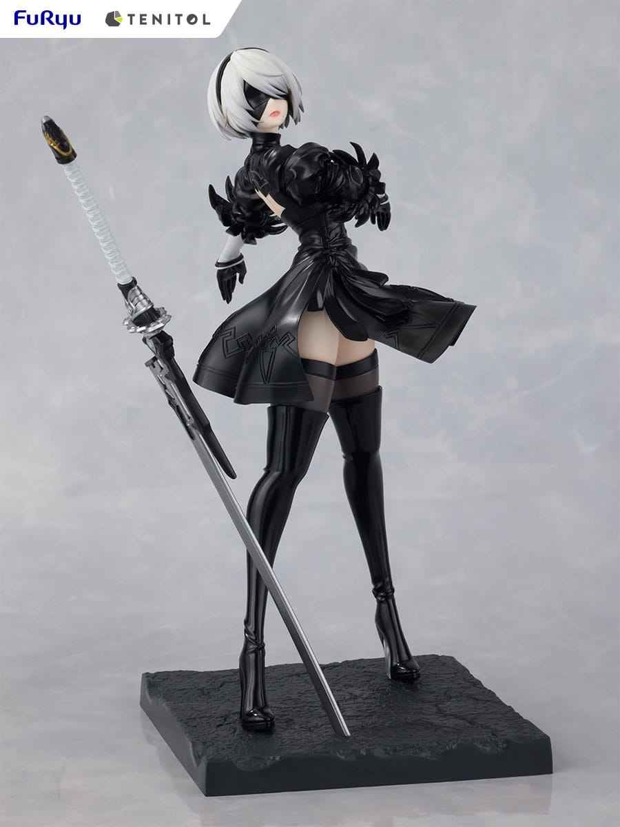 NieR:Automata - Tenitol PVC Statue 2B Ver1.1a 22 cm