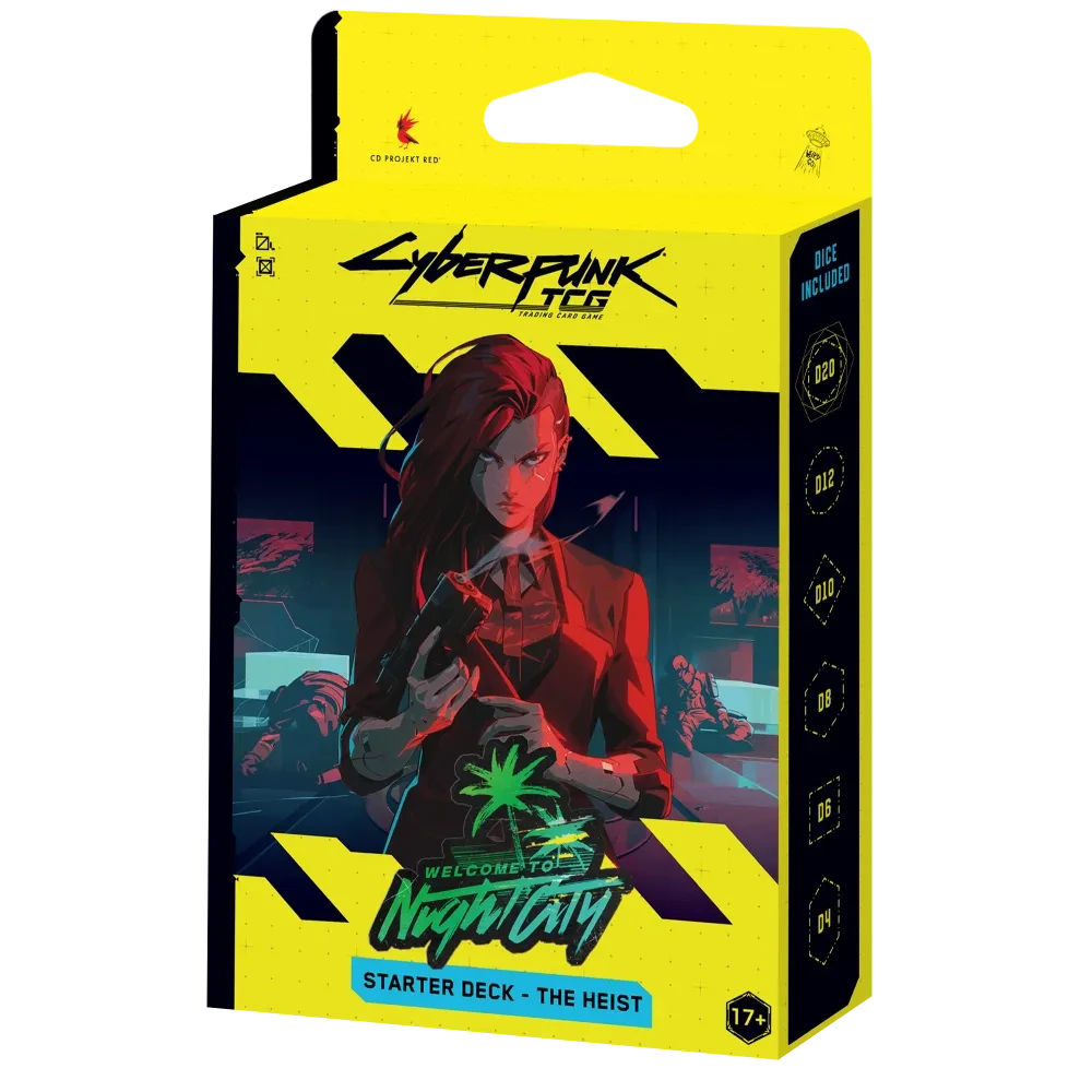 Cyberpunk TCG | Welcome To Night City | Starter Deck - The Heist - englisch