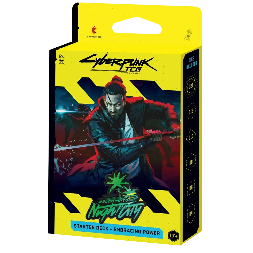 Cyberpunk TCG | Welcome To Night City | Starter Deck - Embracing Power - englisch