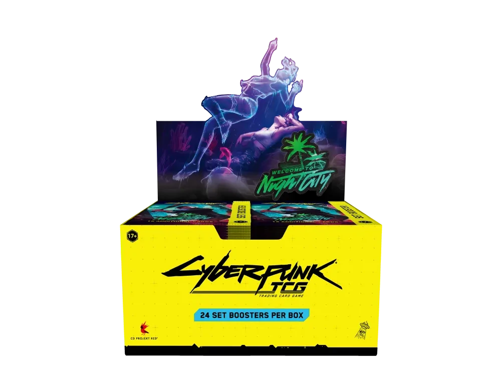 Cyberpunk TCG | Welcome To Night City | Booster Display - englisch