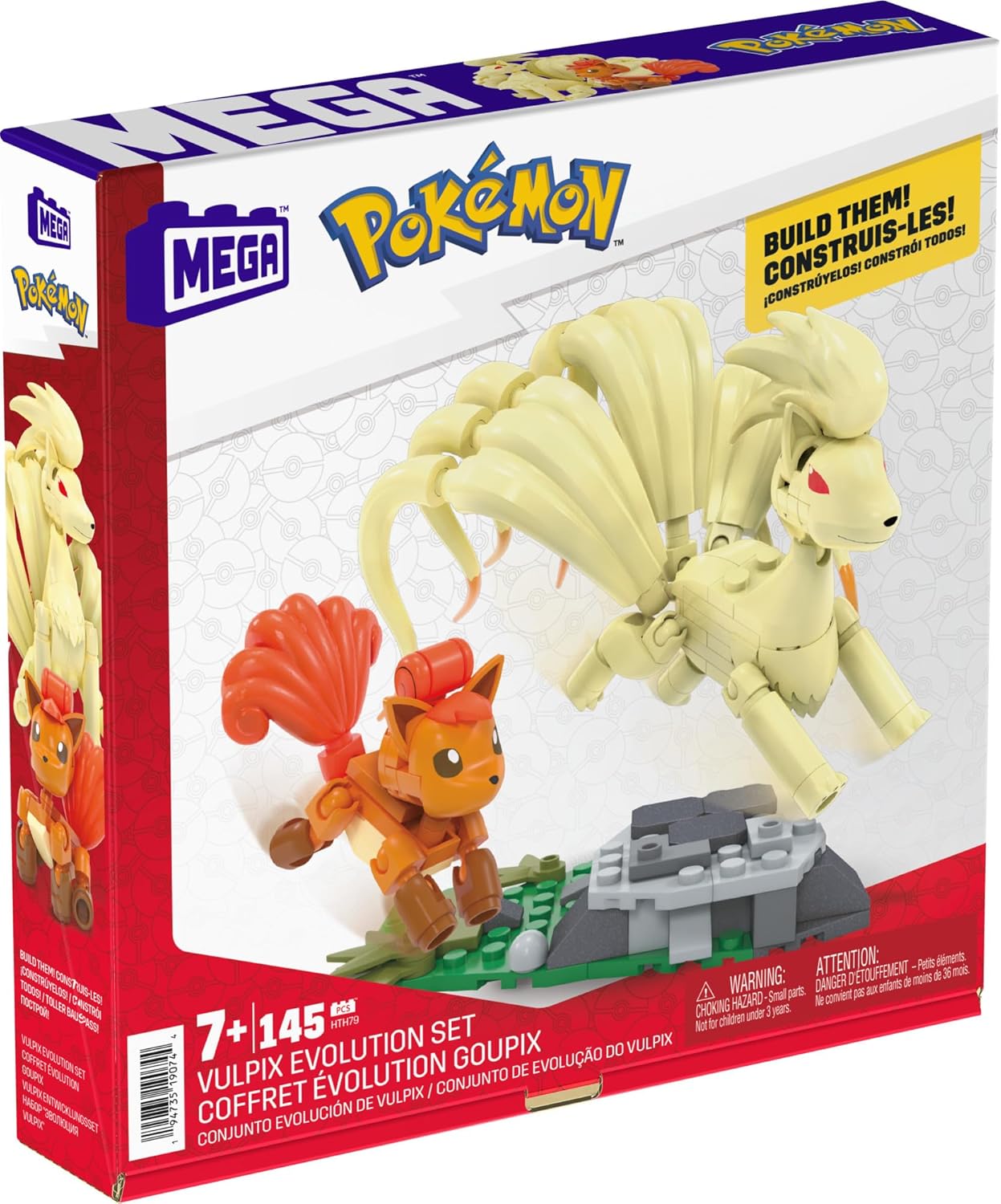 Mega Pokemon  Vulpix Entwicklung Set - Card Club