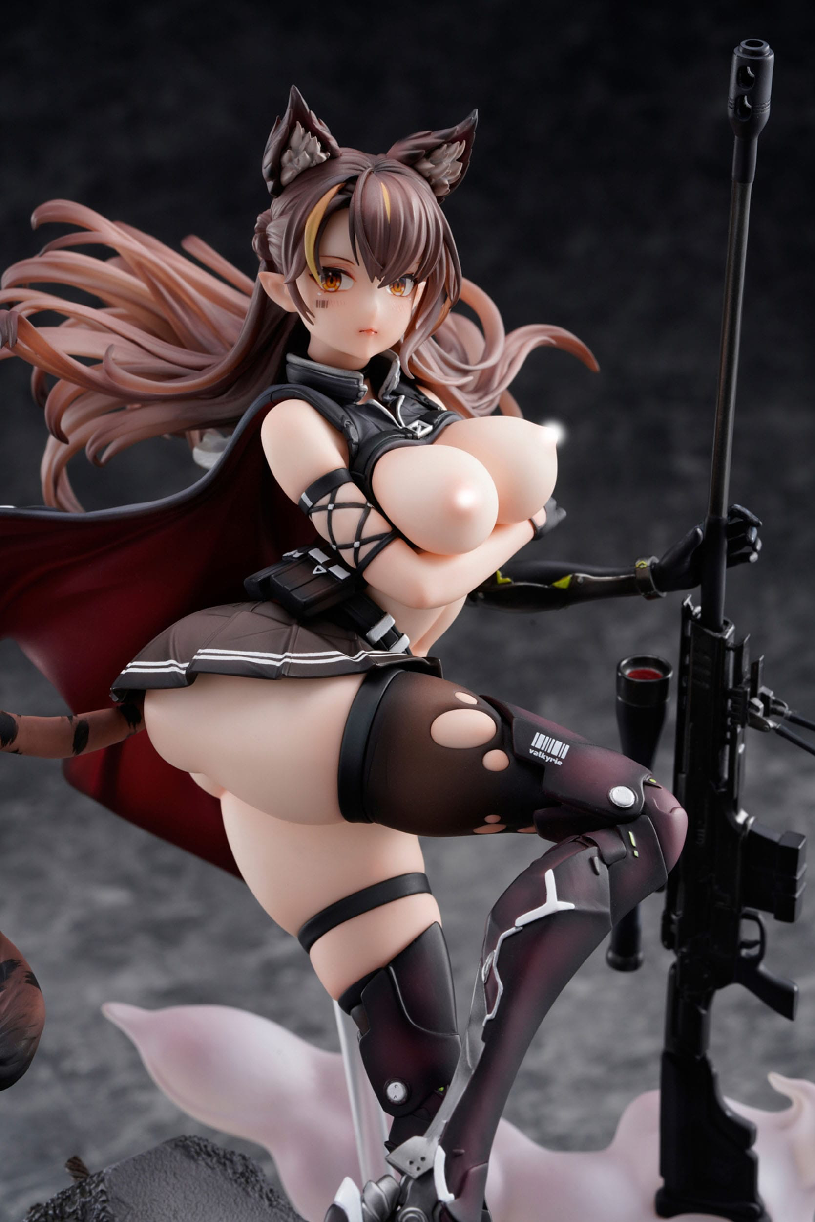 Ijuu Senki Senki Series: Sniper Karihime Limited Distribution Original Character PVC-Statue 1/7 27cm Daiki Kougyou - Anime Figur