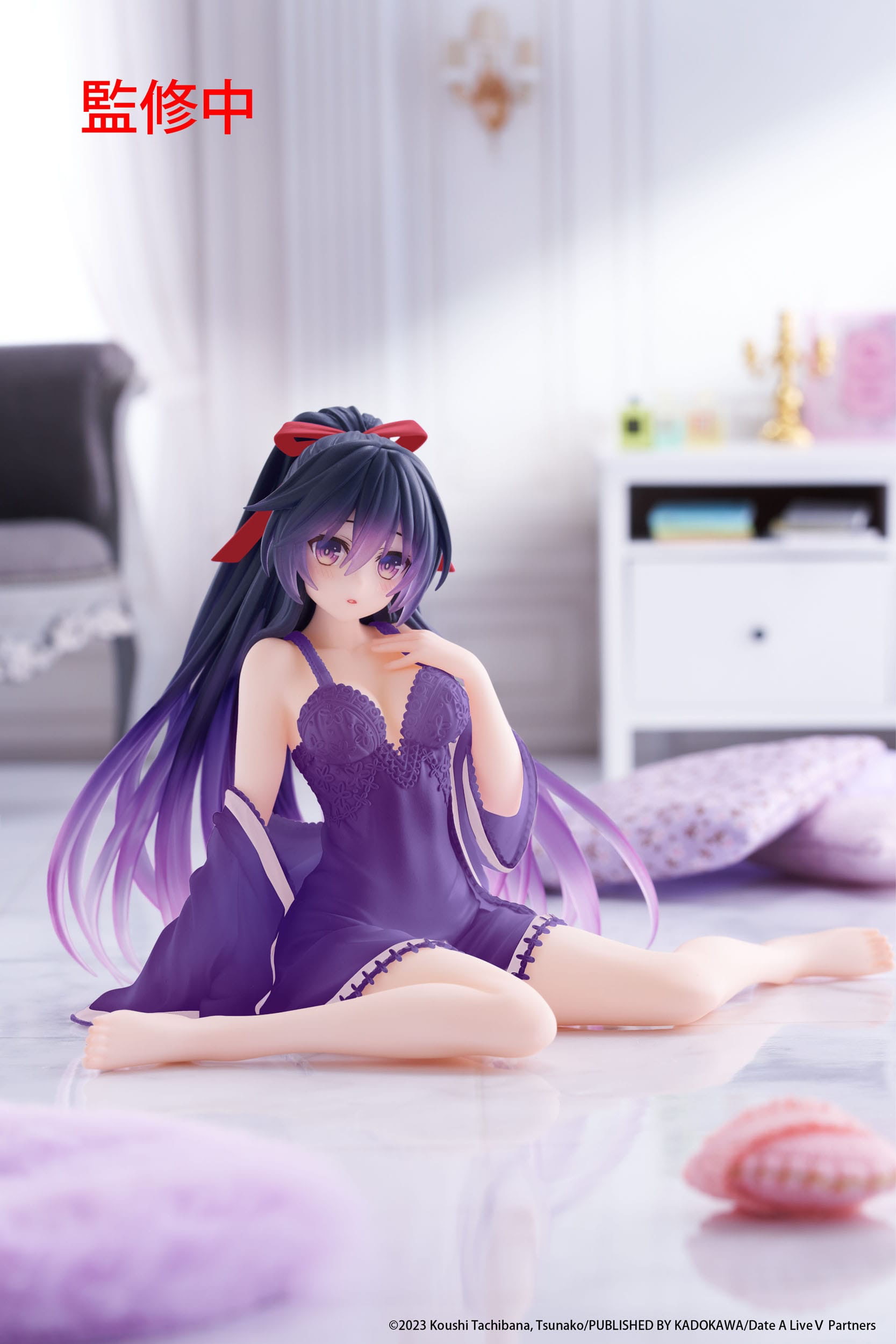 Anime Figur Card Club - Date A Live - Desktop Cute - Tōka Yatogami - Nightwear ver. - Renewal - Anime Figur 2