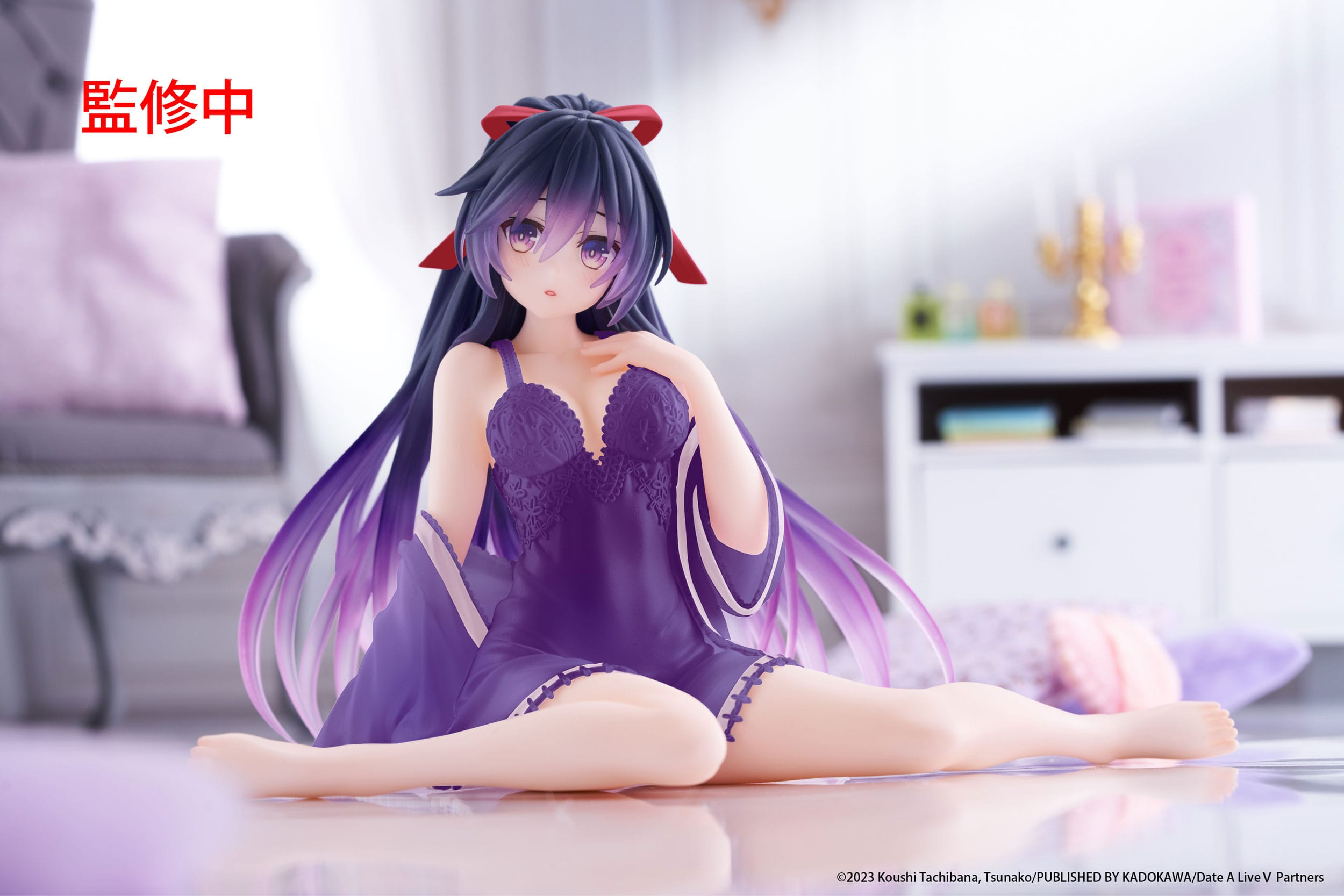 Anime Figur Card Club - Date A Live - Desktop Cute - Tōka Yatogami - Nightwear ver. - Renewal - Anime Figur 3