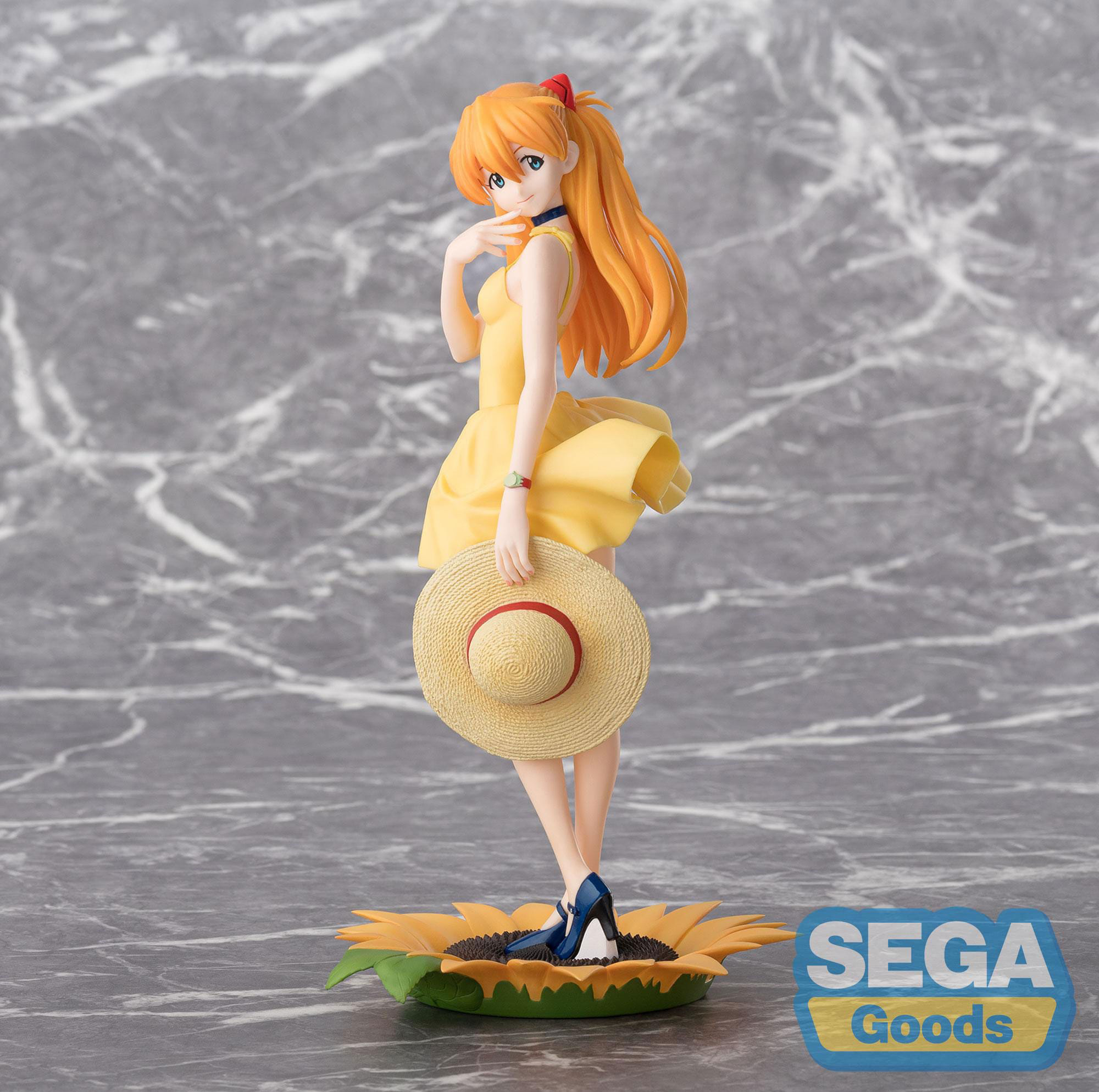 Anime Figur Card Club - Evangelion - Luminasta - Asuka Shikinami Langley - Summer Dress Ver. 2 - Anime Figur 
