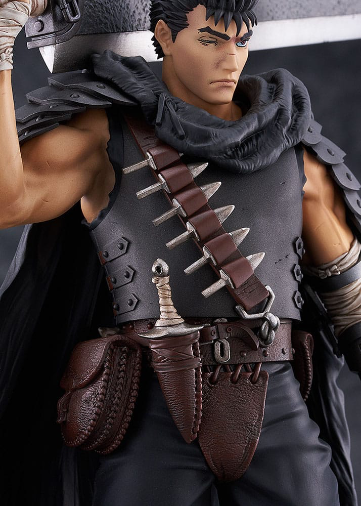 Anime Figur Card Club Guts Black Swordsman L-Size - Berserk - POP  UP PARADE L PVC-Statue 22cm Max Factory - Anime Figur
