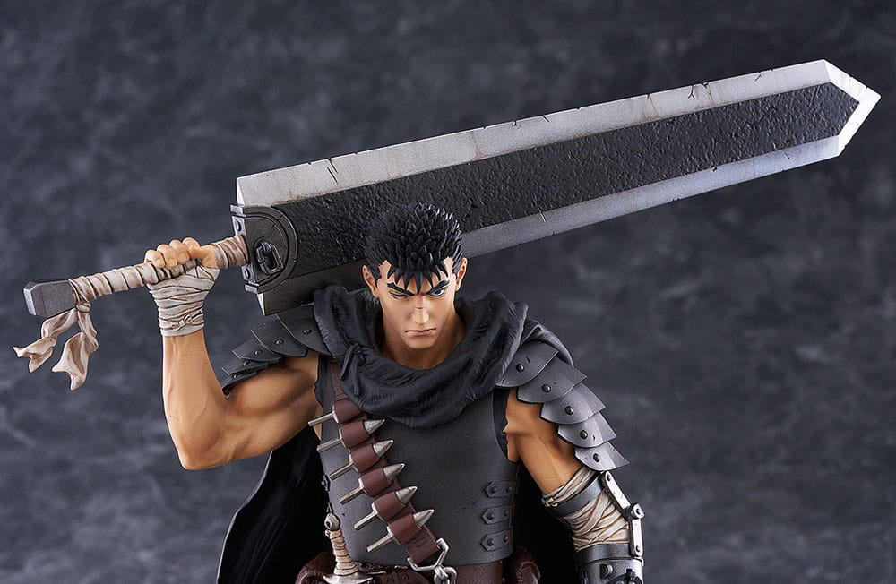 Anime Figur Card Club Guts Black Swordsman L-Size - Berserk - POP  UP PARADE L PVC-Statue 22cm Max Factory - Anime Figur
 7