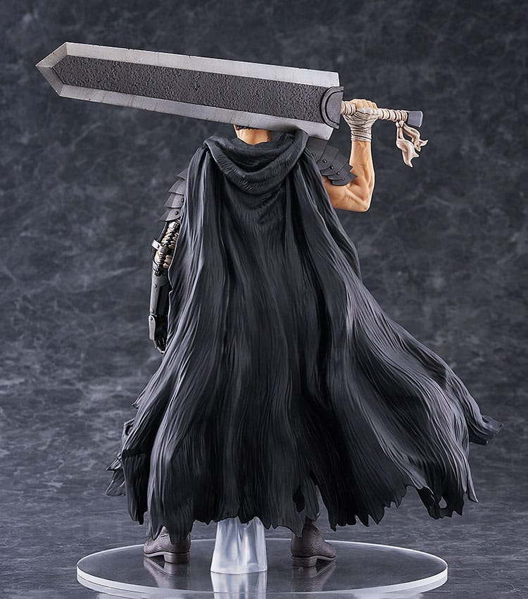 Anime Figur Card Club Guts Black Swordsman L-Size - Berserk - POP  UP PARADE L PVC-Statue 22cm Max Factory - Anime Figur
