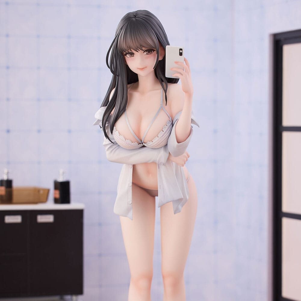 Anime Figur Card Club Shop / ORIGINAL CHARACTER PVC STATUE 1/6 APOCRYPHA SELFIE GIRL ILLUSTRATION BY HITOMIO16 NORMAL EDITION 29 CM