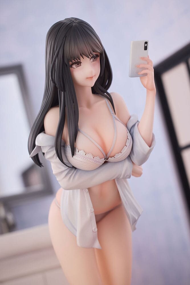 Anime Figur Card Club Shop / ORIGINAL CHARACTER PVC STATUE 1/6 APOCRYPHA SELFIE GIRL ILLUSTRATION BY HITOMIO16 NORMAL EDITION 29 CM