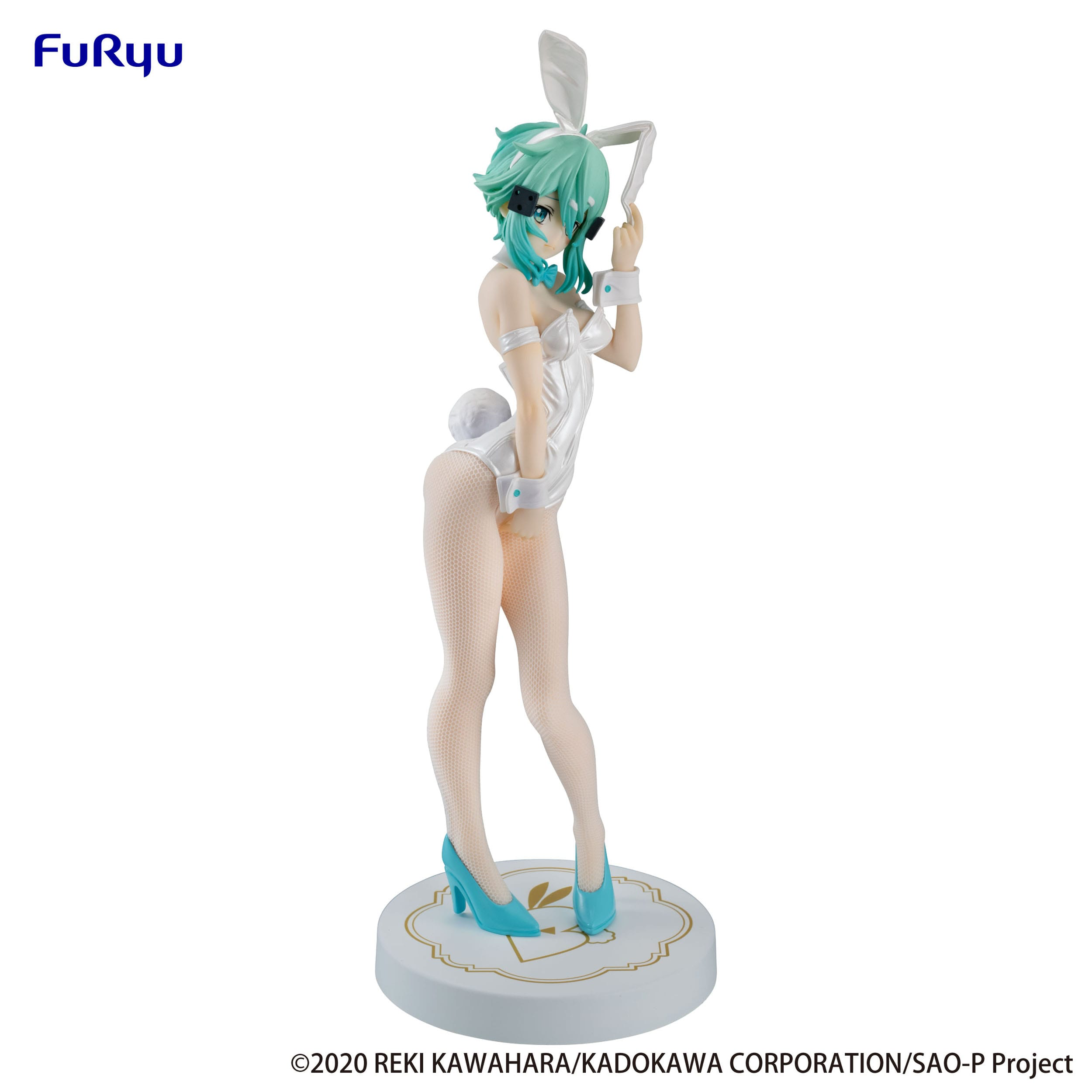 Anime Figur Card Club Sword Art Online - BiCute Bunnies Figure - Sinon White Pearl ver. - Anime Figur 2