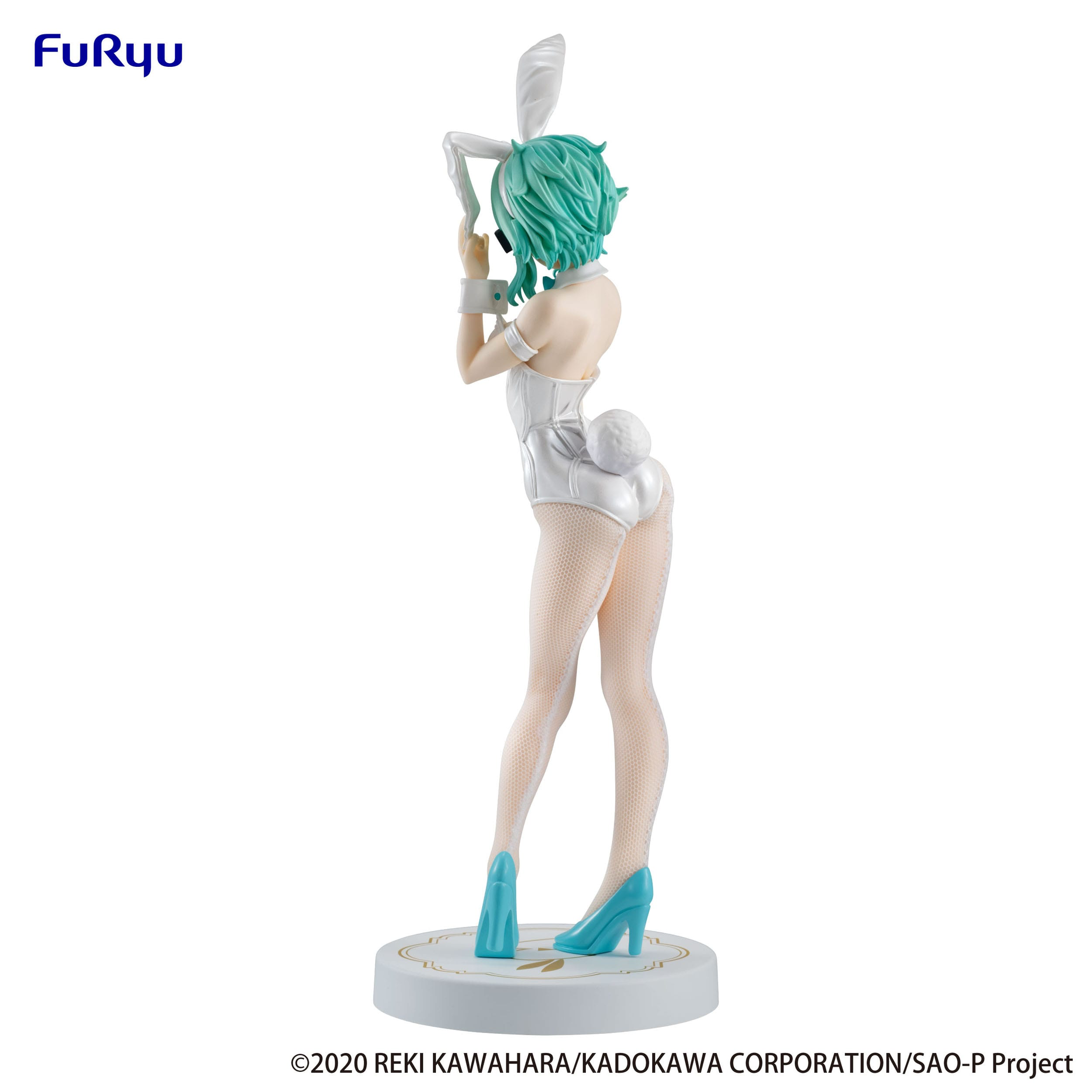 Anime Figur Card Club Sword Art Online - BiCute Bunnies Figure - Sinon White Pearl ver. - Anime Figur 2