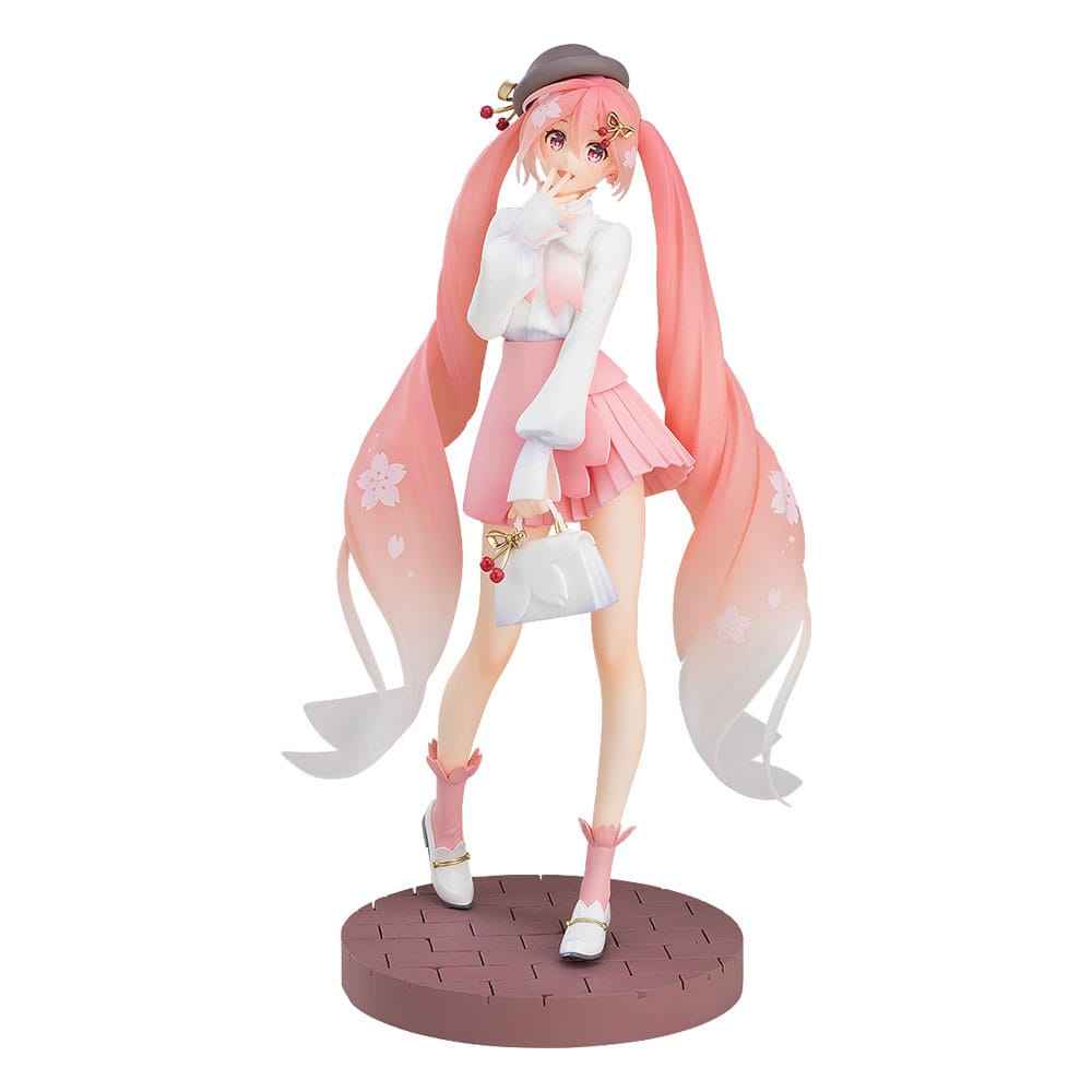 Anime Figur Character Vocal Series 01: Hatsune Miku Pop Up Parade PVC Statue Sakura Miku: Hanami Outfit Ver. 23 cm