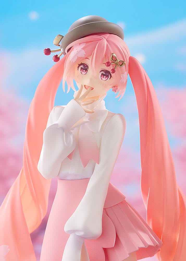Anime Figur Character Vocal Series 01: Hatsune Miku Pop Up Parade PVC Statue Sakura Miku: Hanami Outfit Ver. 23 cm