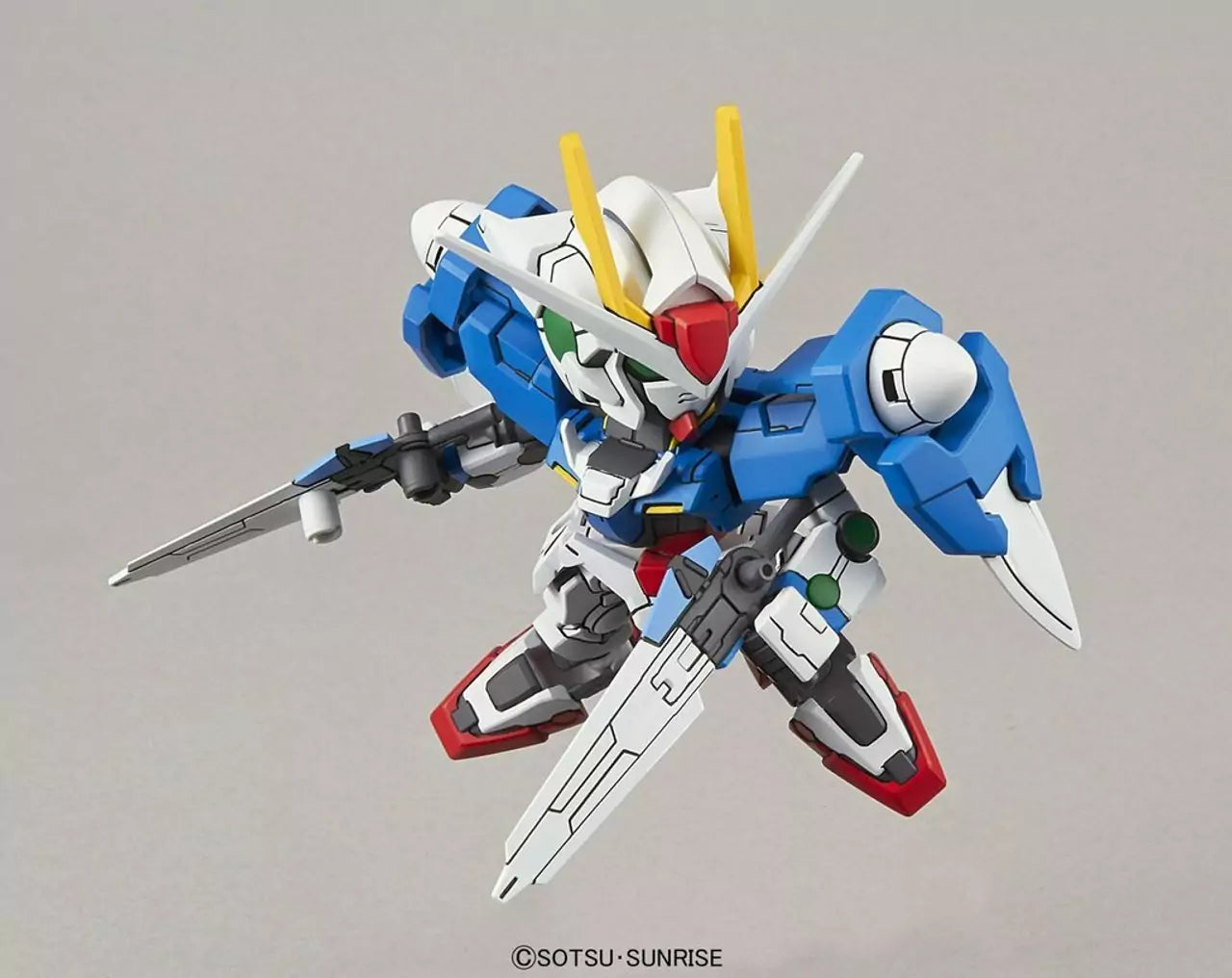 Anime Figur PVC / Scale Statue – Original – Card Club Shop / Bandai SD Gundam Ex-Standard GN-0000 OO Gundam Non Scale Kit