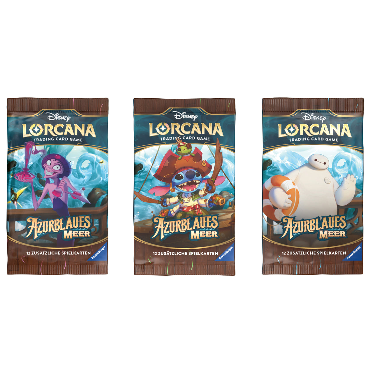 Disney Lorcana - Azurblaues Meer -  Booster - deutsch