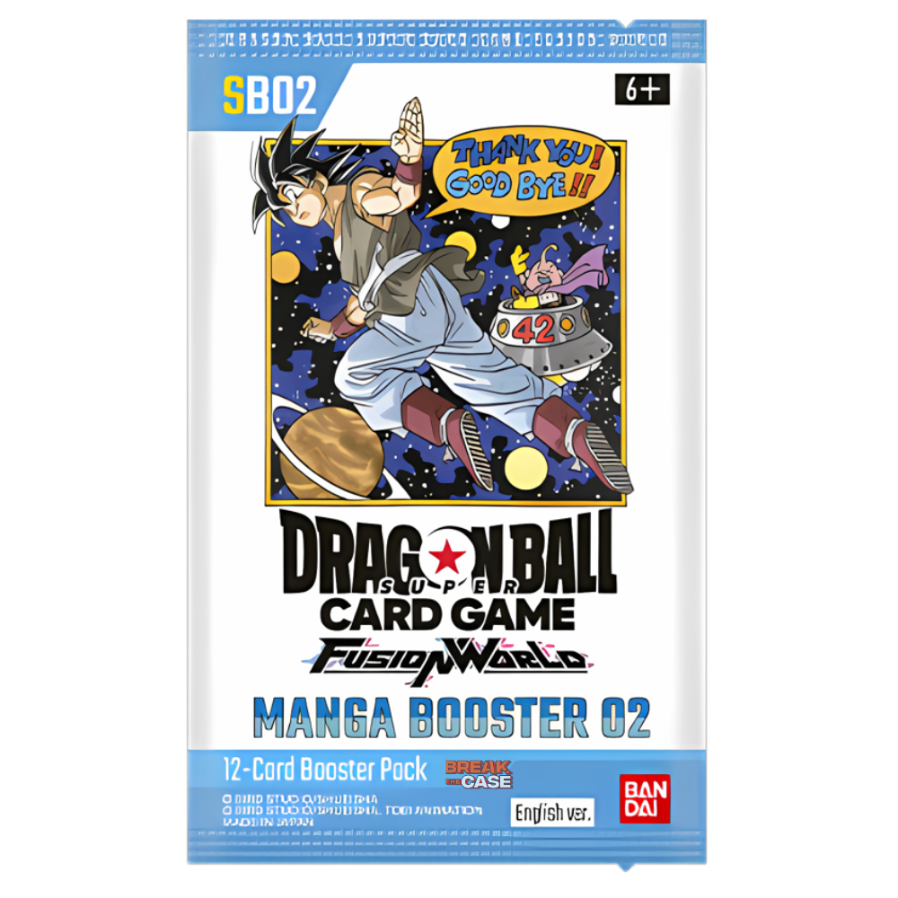 DragonBall Super Card Game - Fusion World Manga - SB02 - Booster Display - Englisch