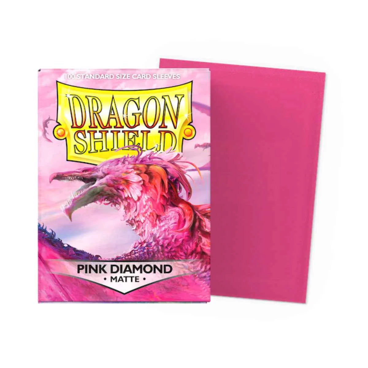 Dragon Shield - Matte - Pink Diamond - Sleeves