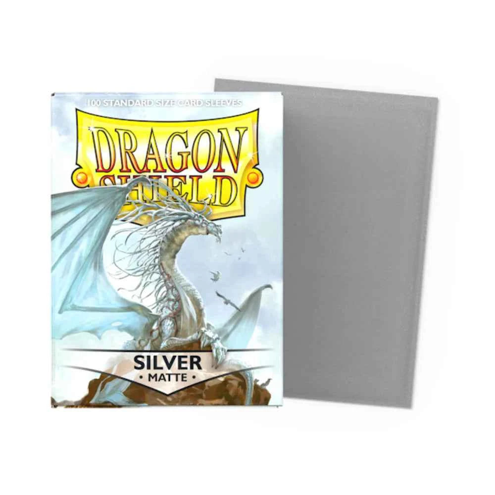 Dragon Shield - Matte - Silver - Sleeves