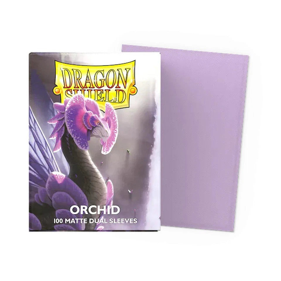 Dragon Shield - Standard 100 Dual Matte Sleeves - Orchid