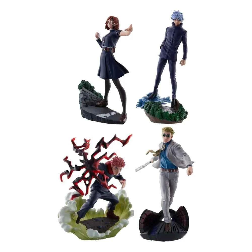 Jujutsu Kaisen - Petitrama Series Sammelfiguren 4er-Pack Jujutsu Kaisen Series Vol.2 Set 9 cm
